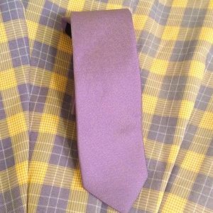 Men's purple tie